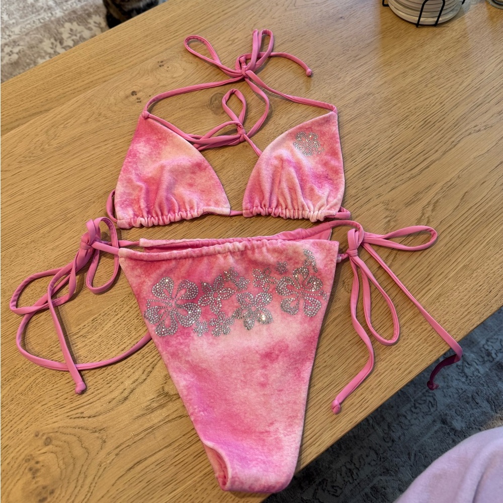 Pink Floral Bikini Set - Frankie’s Bikinis